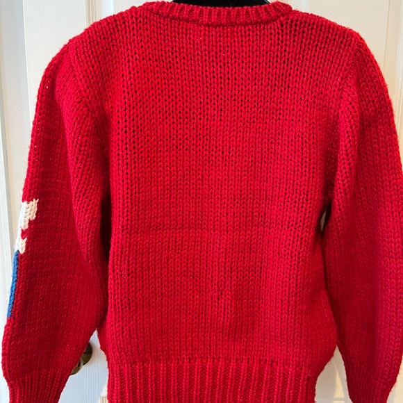 Handknit HolidaySweater by Club Classics Size L. - Picture 2 of 12